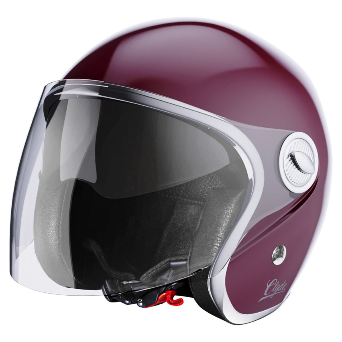 Casco Stormer Clyde Burgundy Glossy TG:XL