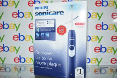 Philips Sonicare 2 Series Plaque Control Rechargeable Electric Toothbrush Blue