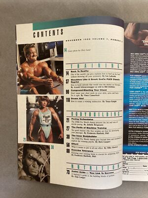 Flex Bodybuilding Muscle Magazine / Lee Labrada / 11-89 | eBay