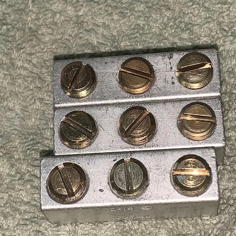 3-Aluminum Wire Connector/Terminal 3-Port BA70-2/CU7AL FREE SHIPPING USA - Image 4 of 4