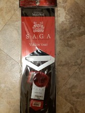 Shake-N-Go Saga Silver Remy Human Hair Yaky 14" long Color 1B/30