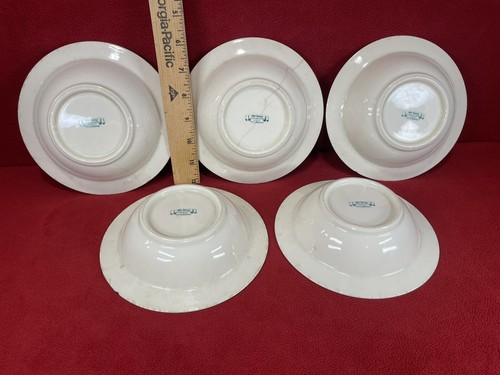 Old Ivory Syracuse China Webster Bowls Set of 12 - Picture 17 of 21