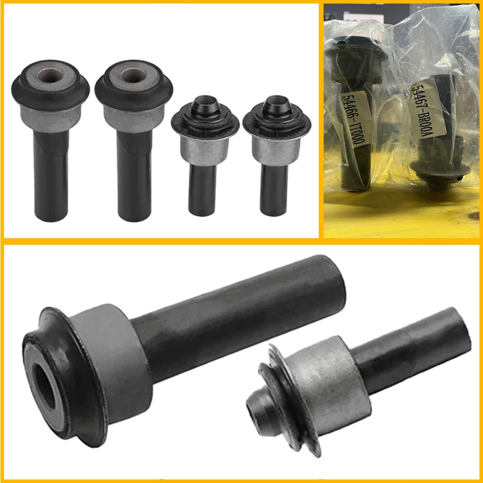 Buje travesaño subchasis delantero base motor 4 piezas para Nissan Rogue 08-15 nuevo Foto 3 de 4