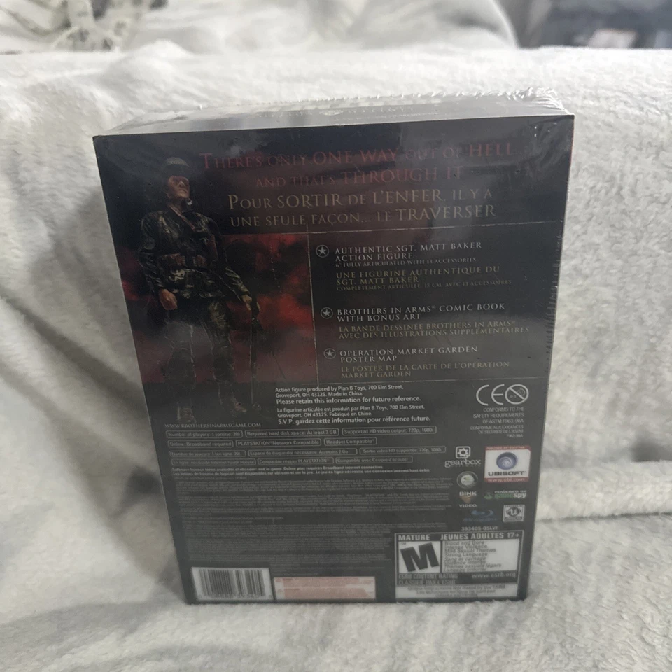 Brothers in Arms: Hell's Highway Limited Edition + figure (PS3) collector New - Image 2 of 4