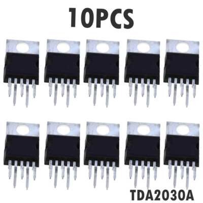 10Pcs TDA2030A TDA2050A TO-220 18W Hi-Fi Amplifier 35W Driver Integrated Circui