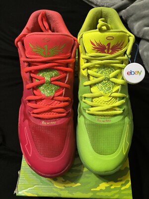Size 12 - PUMA MB.01 x Rick and Morty Green/Red 2022