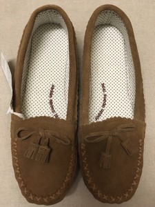 marks and spencer ladies moccasin slippers