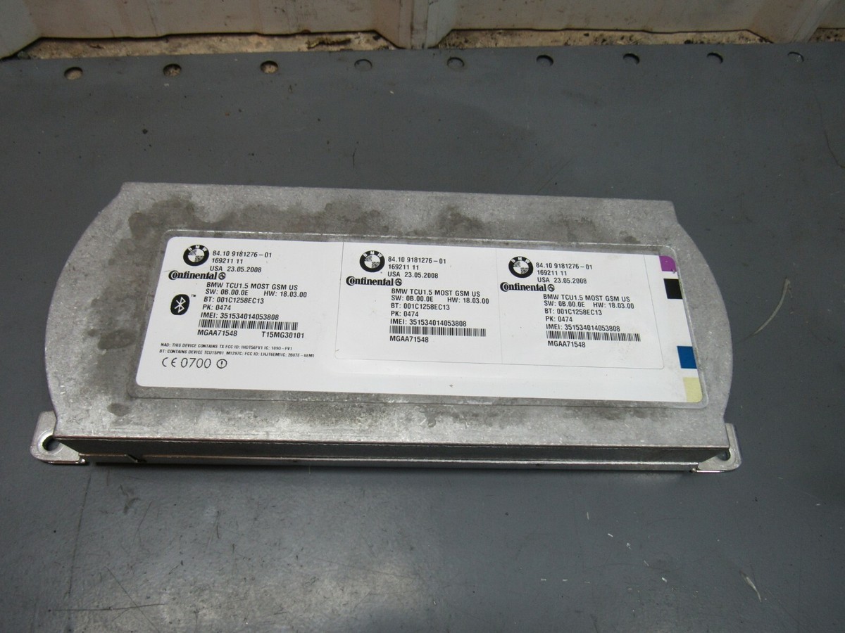 2008 BMW M3 BLUETOOTH MODULE TELEMATICS E90 E92 E93 2006 2007 2009