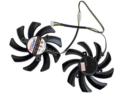 Lüfter Kühler Fan kompatibel für Palit GeForce 1060 Dual 3GB Grafikkarte