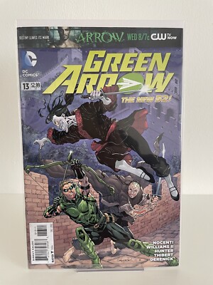 Green Arrow The New 52 #13 DC Comics US Heft Top Zustand bagged and Boarded