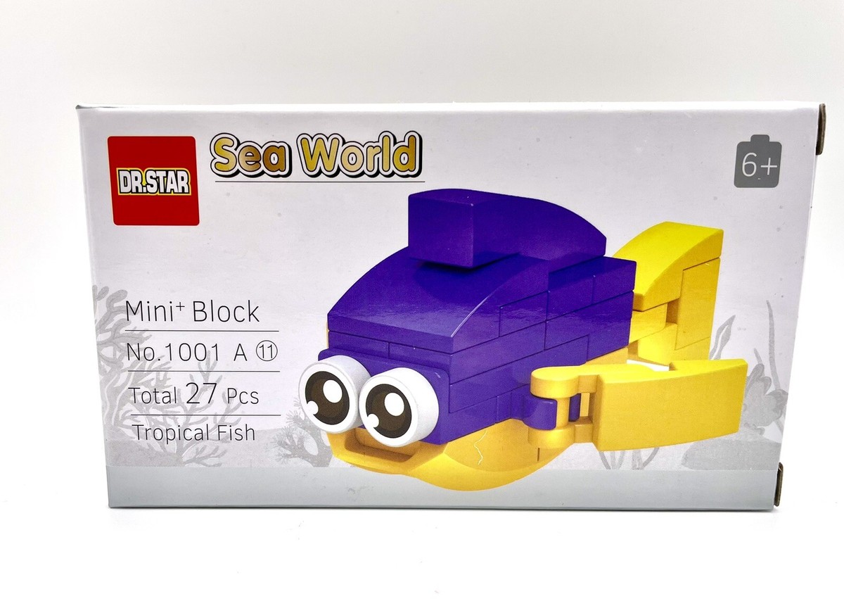 DR STAR DIY Sea World Mini Blocks- Tropical Fish