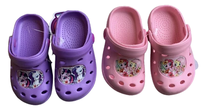 My little Pony Clogs Hausschuhe Rosa + Lila 24/25 26/27 28/29 30/31 32/33 34/35