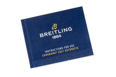 Breitling Chronomat Colt Automatic Bedienungsanleitung Manual Anleitung 