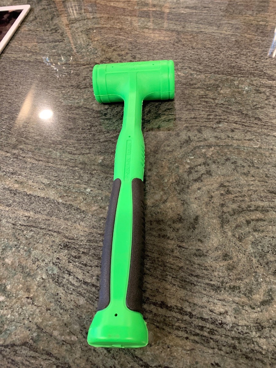 スナップオン　ハンマー　HBFE24 HBBD24 グリーン Snap On hbfe32 32 oz soft grip dead blow hammer green | eBay