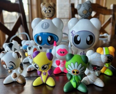 UB Funkey's Figures Funkeys Game Toy Assorted Figures Lot of 14 Very Rare  