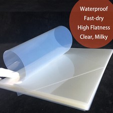 Inkjet Quick Dry Milky Screen Printing Film 8 "x11" 8 x14 11x17 13x19 200 pcs