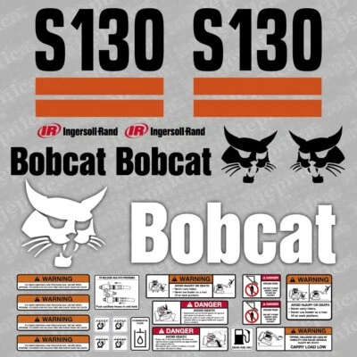 Bobcat S130 - Lader Aftermarket Aufkleber / Ersatzaufkleber Set - Bild 1 von 3