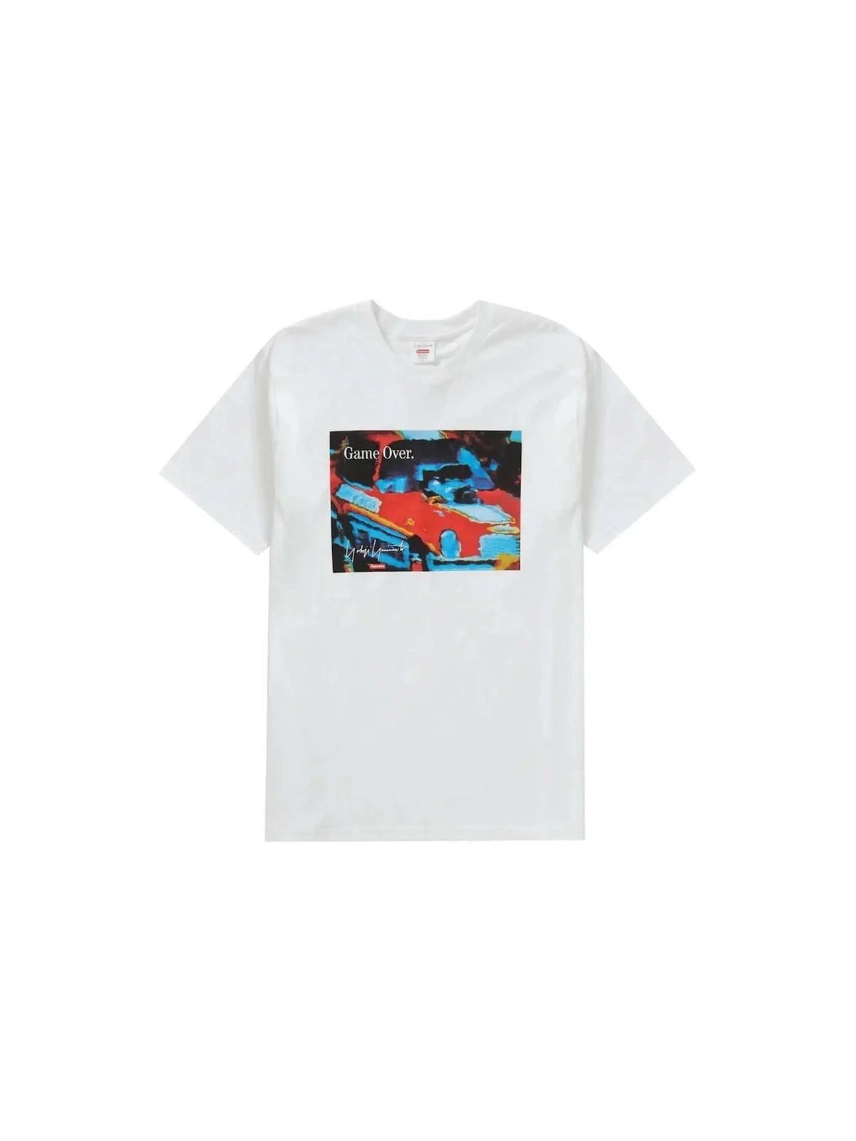Supreme Yohji Yamamoto Game Over Tee White