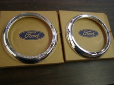 Nos Oem Ford 1968 1971 Econoline Van Grille Headlight Door Bezels Trim 1969 1970