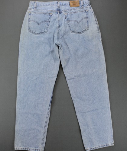 Vintage Levis 545 Jeans Mens 36x30 Blue Loose Fit Straight Leg Y2K Denim Pants - Picture 9 of 9