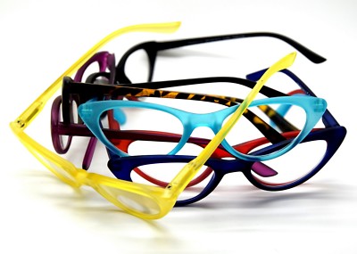 Damen Lesebrille Katzenauge Retro Style Vintage Cat Eye