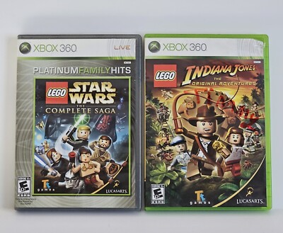Xbox 360 LEGO Star Wars The Complete Saga Indiana Jones The