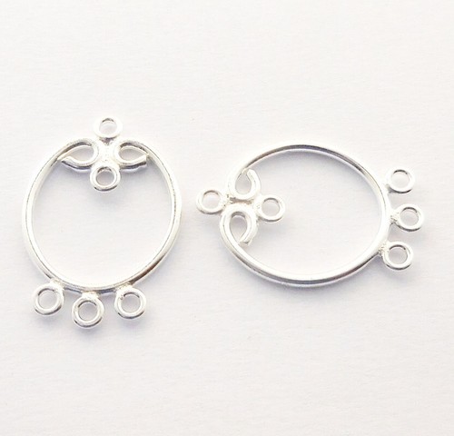 10x Argento Sterling 925 Orecchino FARFALLA Spalle Scorre 4,9 Mm - Foto 6