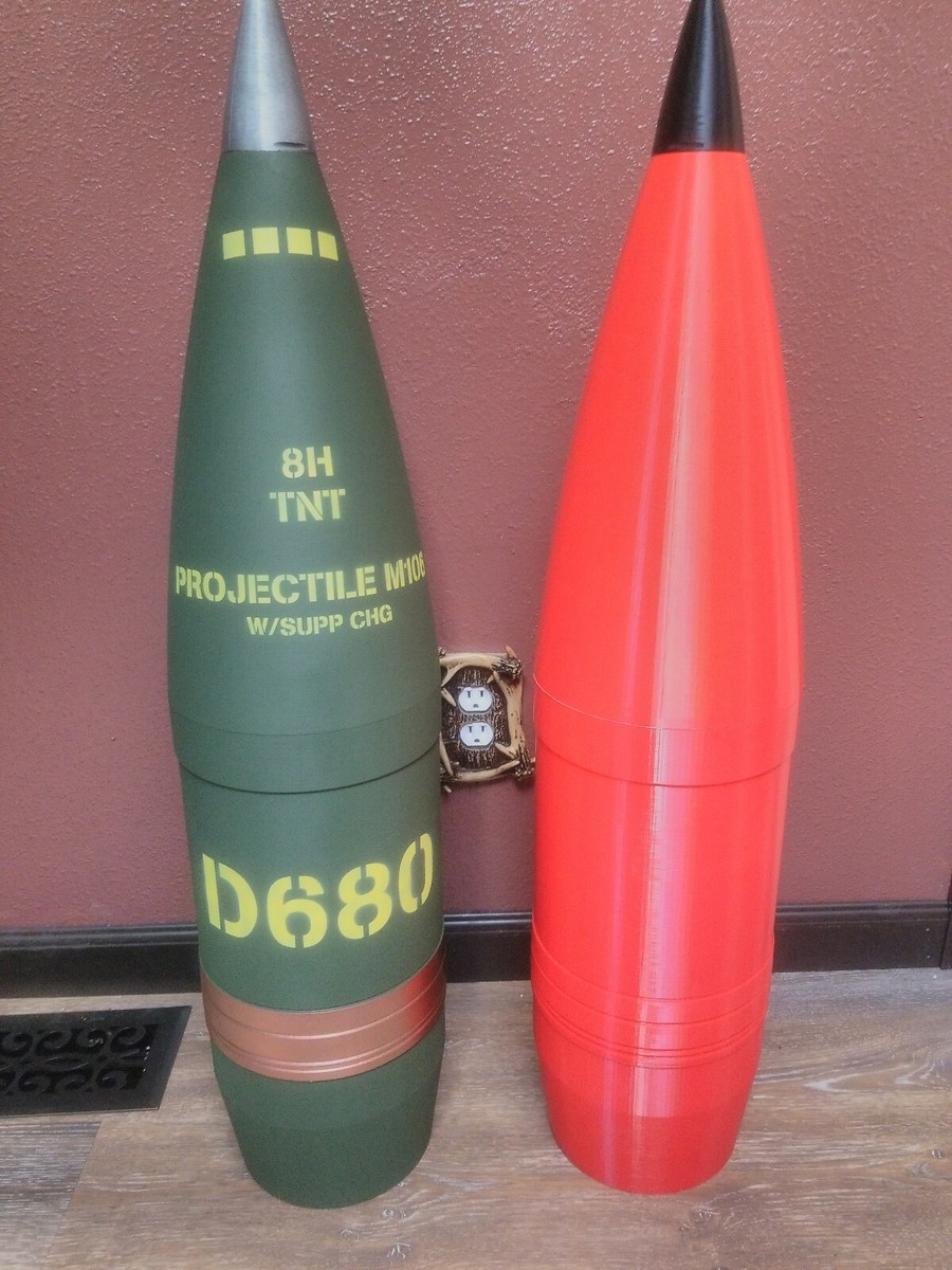 203mm D680 M106 HE TNT Artillery Howitzer Shell Whiskey Stash