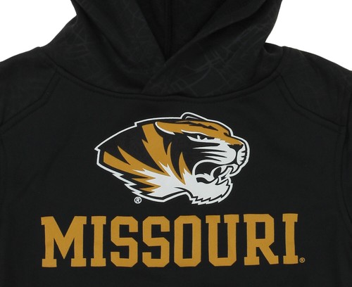 Outerstuff Missouri Tigers NCAA Kids (4-7) Performance Hoodie, Black - Picture 2 of 5