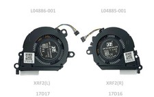 Left Right CPU Cooling Fan For HP 13" Spectre X360 13-AE L04885-001 L04886-001