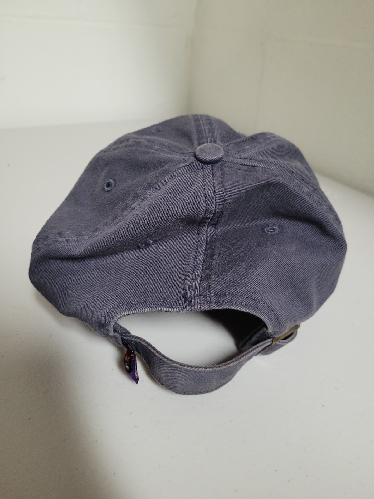 Vintage Akron Aeros Adjustable Baseball Hat Cap Blue-Gray Twins Enterprise Look