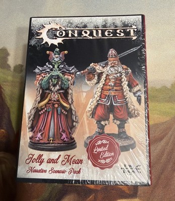 New Sealed Limited Edition Conquest Jolly and Mean Narrative Scenario Pack x1