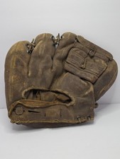 Vintage Leather Baseball Glove HUTCH Sports Memorabilia Collectible