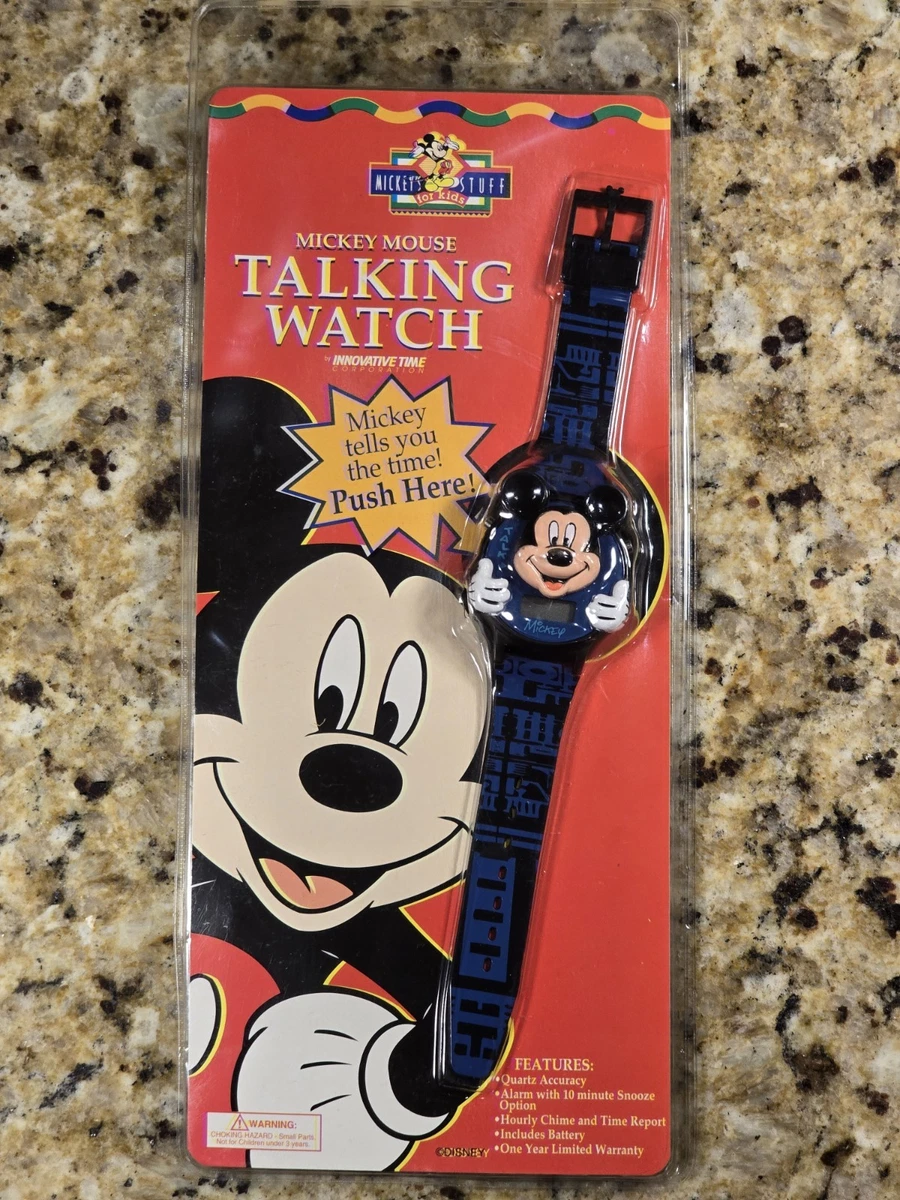 Mickey Mouse Talking Watch In Disney Watches & Timepieces (1968