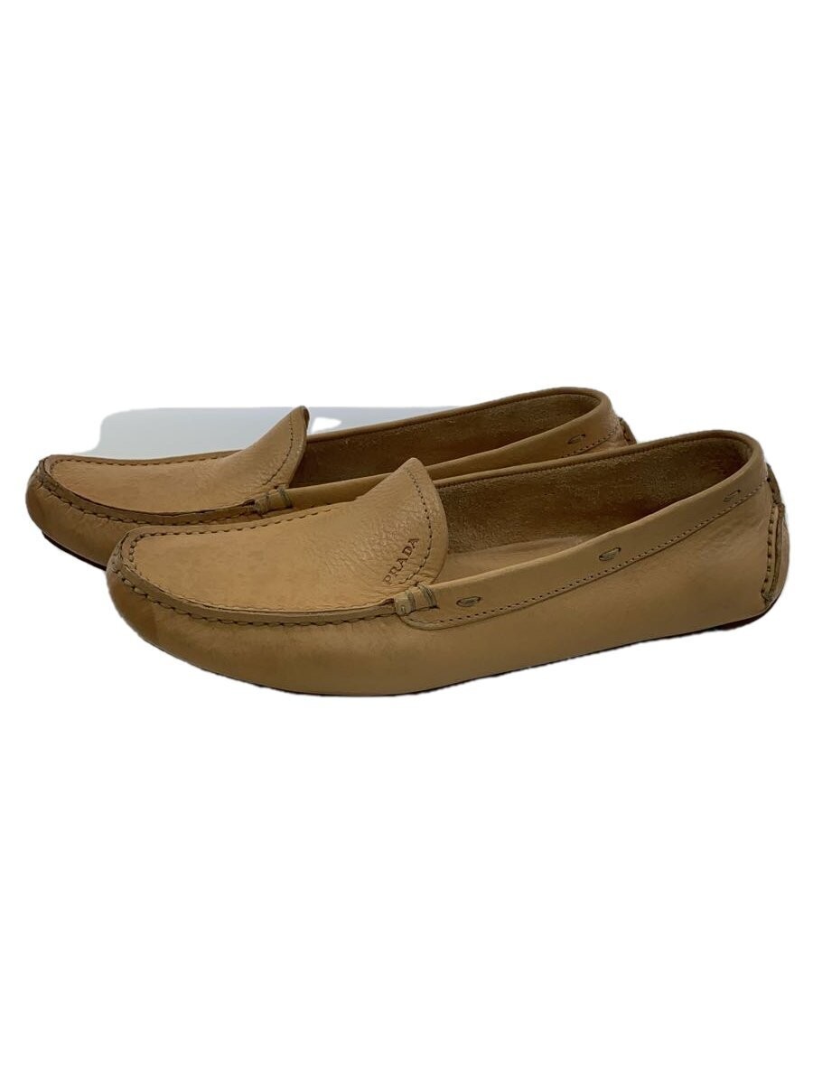 Prada Leather Begonia Red Women's Shoes Size 35 Style 1D1464