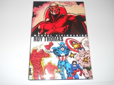 Marvel Visionaries: Roy Thomas Hulk X-Men Avengers HARDCOVER Comics ZZ35 NEW