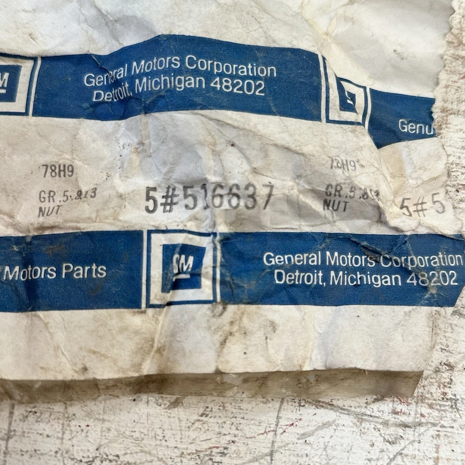 批量 5 件 全新 原始设备制造商 通用 516637 凸耳螺母 1/2 英寸 - 20 SAE 适合 1985 - 1999 年 雪佛兰 Astro GMC — 第 4/4 张图片