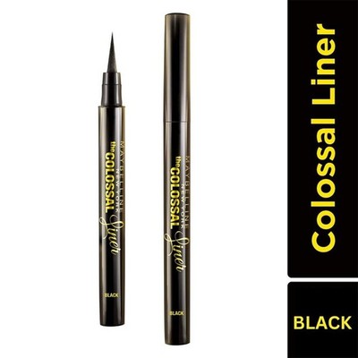Maybelline New York Colossal Gel Eyeliner Flexi Tip Long Lasting Black 1,2...