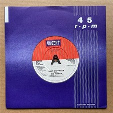 HITMEN HOLD ON TO HER 7" 1980 PROMO WITH SLAY ME WITH YOUR 45 UK