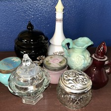 Lote de 8 frascos de afeitar vintage años 60 - 70 Avon bolsita - vacíos