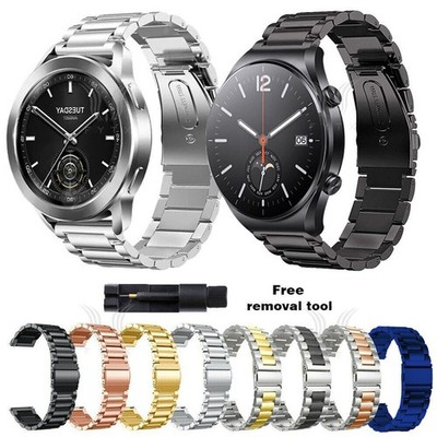 For Xiaomi Watch S3 / S1 Active / S1 Pro /2 Pro Watch Band Stainless Steel Strap