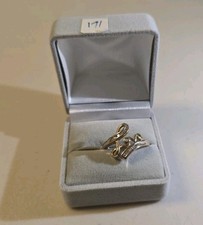 Vintage Valentines Love Diamond 10k Gold