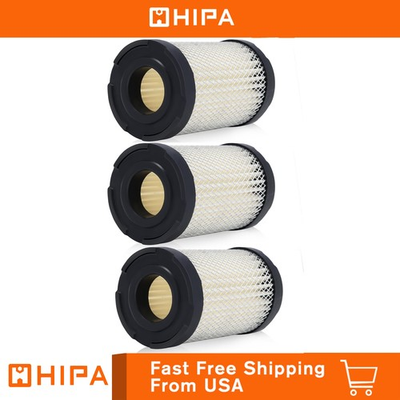 #ad 3pcs Air Filters For Craftsman 33342 63087A 35066 Fit Tecumseh ECV100 Lawn Mower $7.85