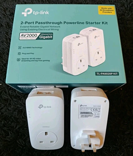 TP-Link Powerline Adapter - TL-PA9020P Kit - AV2000 - Version 4