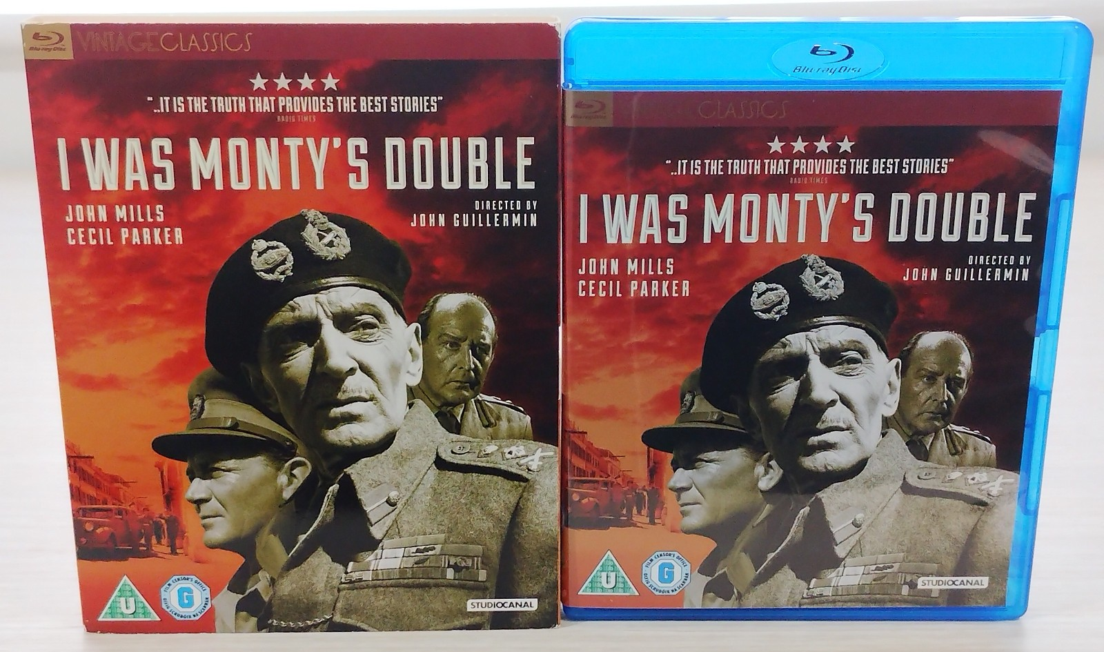 I Was Monty's Double Blu-Ray In VGC Studio Canal