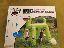 Big Mouth Inc Sprinkler Big Dinosaur Ring Over 8 Feet Tall RARE!!!