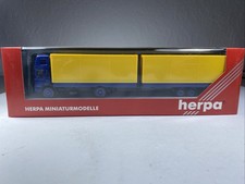 T209 HERPA 1:87 HO LKW MAN F8  Nr 180917 Dachser Farbe Großraum Tandem