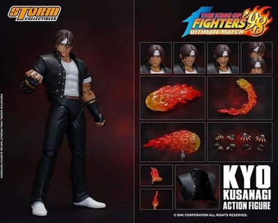 New Unopened Storm Collectibles King of Fighters Kyo Kusanagi KOF 1 12 Figure (C