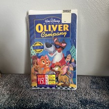 Walt Disney s Oliver and Company Masterpiece Collection VHS Factory Sealed A