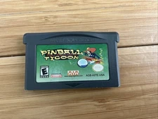 Pinball Tycoon Game Boy Advance GBA Cart - (See Pics)